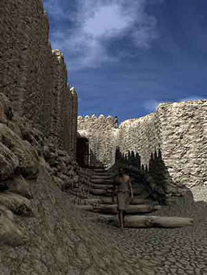 Megiddo Middle Bronze Age Pedestrian Gate